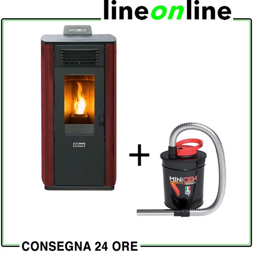 Stufa pellet 24 kw qlima - ,