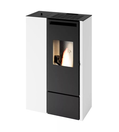 Stufa pellet slim ermetica - a,