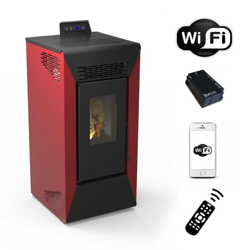 Stufa pellet wifi courmayeur - wifi,