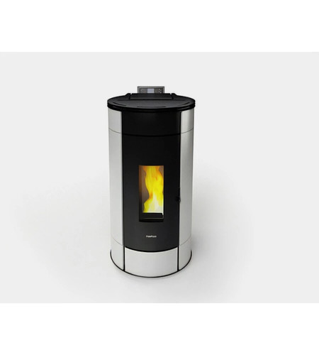 Stufa pellet ermetica - a,
