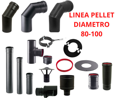 Kit canna fumaria interno - kit,