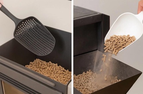 Paletta setaccio pellet salva - pellet,